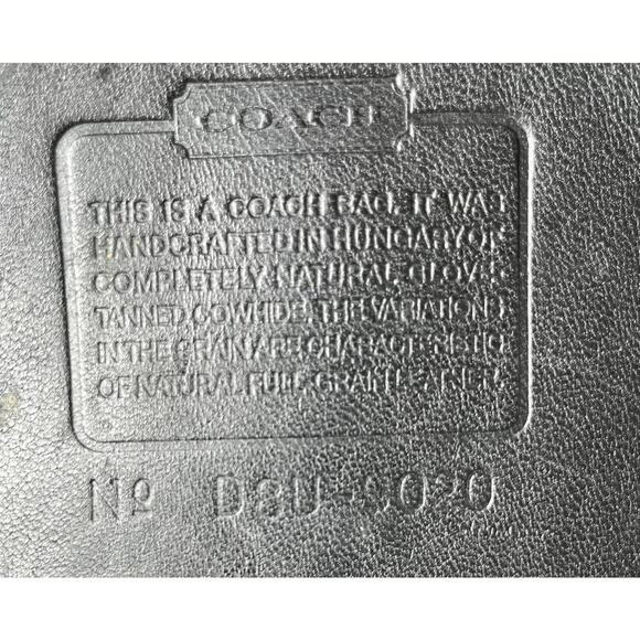 Vintage Coach 9020 Ergo Mini Zip Bag - Picture 10 of 11